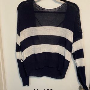 Backless Light Weight Sweater